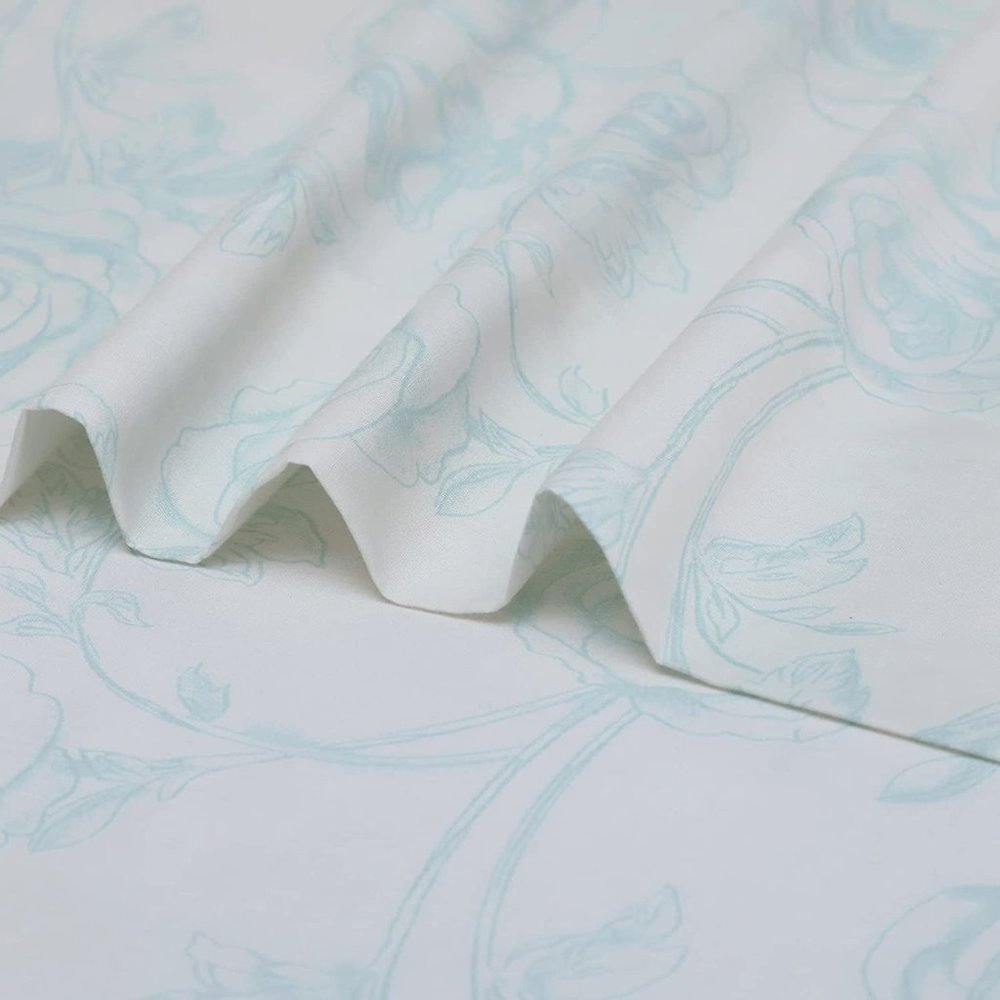 New 4 Piece 100% Cotton Sheet Set - Picture 2 of 9